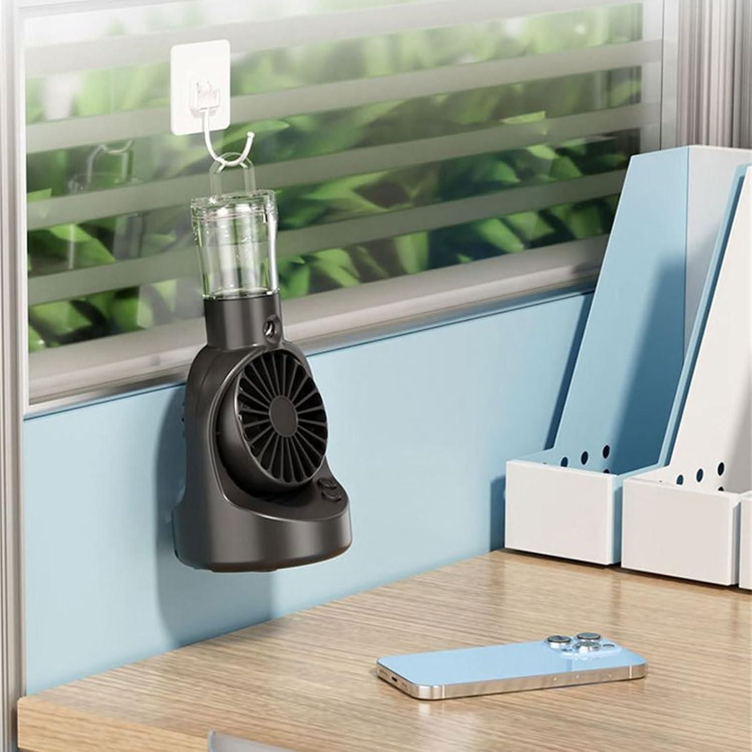 Portable Rechargeable Handheld Spray Cooling Fan